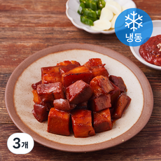 건강한끼 매콤한 깍뚝 불족발 (냉동), 300g, 3개