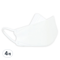 Midam 防紫外線口罩, 4個, 白色, 20入