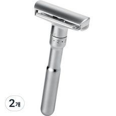 Mazing Choice 男士用高級手動刮鬍刀 銀色, 1入, 2個