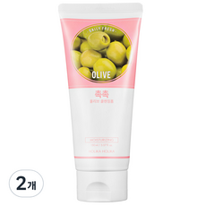 홀리카홀리카 데일리 프레시 촉촉 올리브 클렌징 폼, 150ml, 2개
