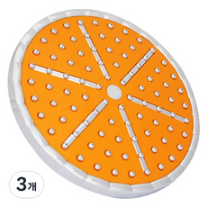 KOXINA向日葵Sun Head淋浴噴頭, 橘色, 3個