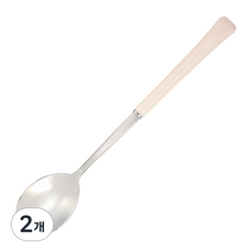 아뻬티 만체가 컬러 숟가락, 아이보리, 2개, 단품
