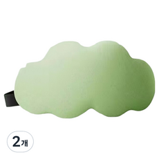 Rositerra 雲朵睡眠眼罩 綠色, 2個, 1入