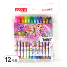 동아 소피루비 향기사인펜 세트, 12색, 12세트