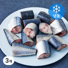 고등어청년 조림용 고등어 (냉동), 3개, 1kg(토막당 60~80g)