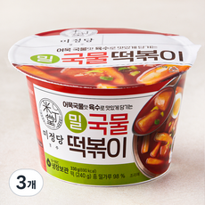 미정당 밀국물 떡볶이, 330g, 3개