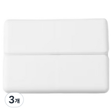 리치쌀봉 편리한 요일별약통 케이스 7칸 화이트 10 x 7 x 2.5 cm, 3개