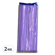 MaDaKkuMi 魔法魔術派對氣球 長條氣球 100入組, 粉彩紫, 2套