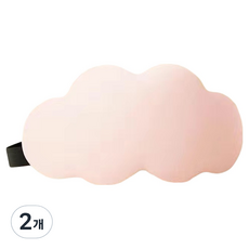 Rositerra 雲朵睡眠眼罩 粉紅色, 2個, 1入