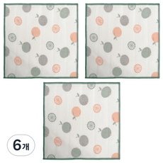 Market Ring 輕量抹布 類型6, 6個