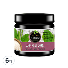 스타일쿡 차전자피 가루, 100g, 6개