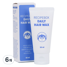 recipebox 韓兔 兒童日常髮蠟, 50ml, 6個