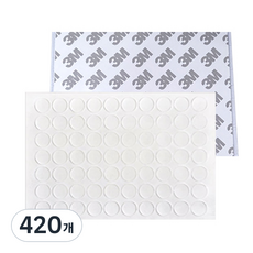 3M 防撞粒, 6個, 透明