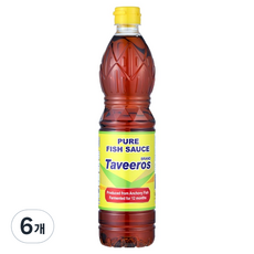 타비로스 피쉬소스, 6개, 700ml