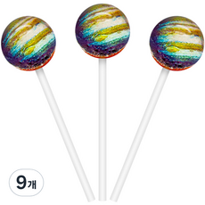 오브세이 우주 수제 막대사탕 목성, 19g, 9개