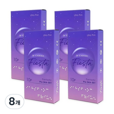 닥터카리나 피에스타 콘돔 판타스틱 프로 스킨 001, 10개입, 8개