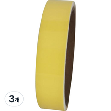 DITREE 夜光反光膠帶, 3個, 黃色