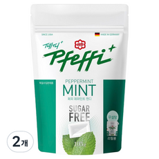 Pfeffi 無糖薄荷糖, 2個, 105g