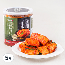 김구원선생 국내산 재료로 만든 전통 총각김치, 550g, 5개