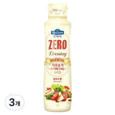 폰타나 제로슈거 오리엔탈 드레싱, 220g, 3개