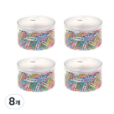 블루마토 컬러 클립1 28mm 500p세트, 500개, 8세트