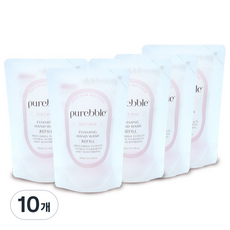 퓨어블 포밍 핸드워시 리필 핑크, 베리향, 10개, 300ml