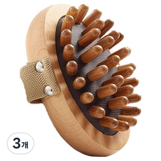 Thumbs Mine 療癒頭皮按摩器, 木質, 3個