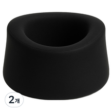 Living Pocket 舒適護頸帶 高級黑色, 2個