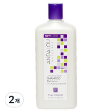 안달로우내추럴스 라벤더 샴푸, 2개, 340ml