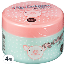 홀리카홀리카 피그 콜라겐 젤리 팩, 80g, 4개