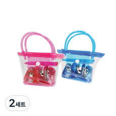 홀마크 미니문구세트 2종 세트 BAG형, 핑크, 블루, 2세트