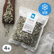 조혜정의멸치연구소 조림용 멸치 (냉동), 400g, 4개