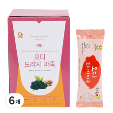 오양식품 오디 도라지 마죽, 21g, 13개입, 6개