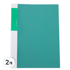 오피스코어 OA 20매 클리어파일 A3, 딥그린, 2개