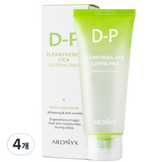 ARONYX 泛醇Cica亮白緊緻晚安面膜, 100ml, 4個