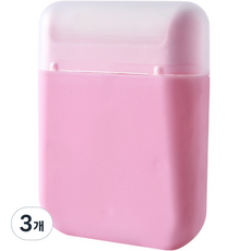 無電池小型攜帶式除毛球器, 粉色, 3個