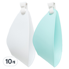 리버그린 드라이 거치대, 화이트+블루, 10개