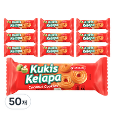 Kokola 椰子口味餅乾, 60g, 50個