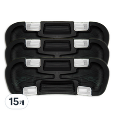 동명 안전모 후두부 충격방지대, 블랙, 15개