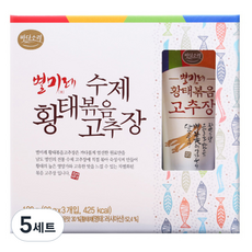 Sea-Soori byeolmire Hwangtae 炒管 gochujang, 180g, 5組