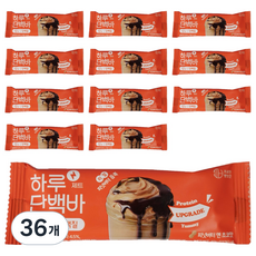 프로틴방앗간 하루단백바 제트 피넛버터 앤 초코맛, 40g, 36개