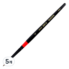 BABARA 세필붓 80R-S, 4호, 5개