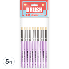 Awesome Painting模板刷子工藝用工藝刷 STC S 10入, 1號, 50個