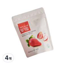 ORGA 草莓乾, 4個, 10g