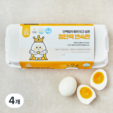 계란의정원 킹단백 반숙란 500g, 4개, 10구