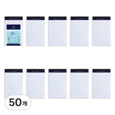 標準美式黃色便條紙 迷你, WHITE, 50個