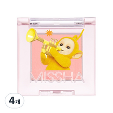 미샤 모던 팟 텔레토비 아이섀도, 102 피치컨페티, 4개