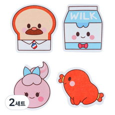 麵包理髮師 菜瓜布 4件組 PR102, 2套