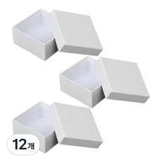 Dometopia 特別現代禮物盒 12.5 x 12.5 cm, 白色, 12個