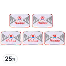 블루마토 스탬프 패드 Huhua Red 1-B NO.3, 빨강, 25개